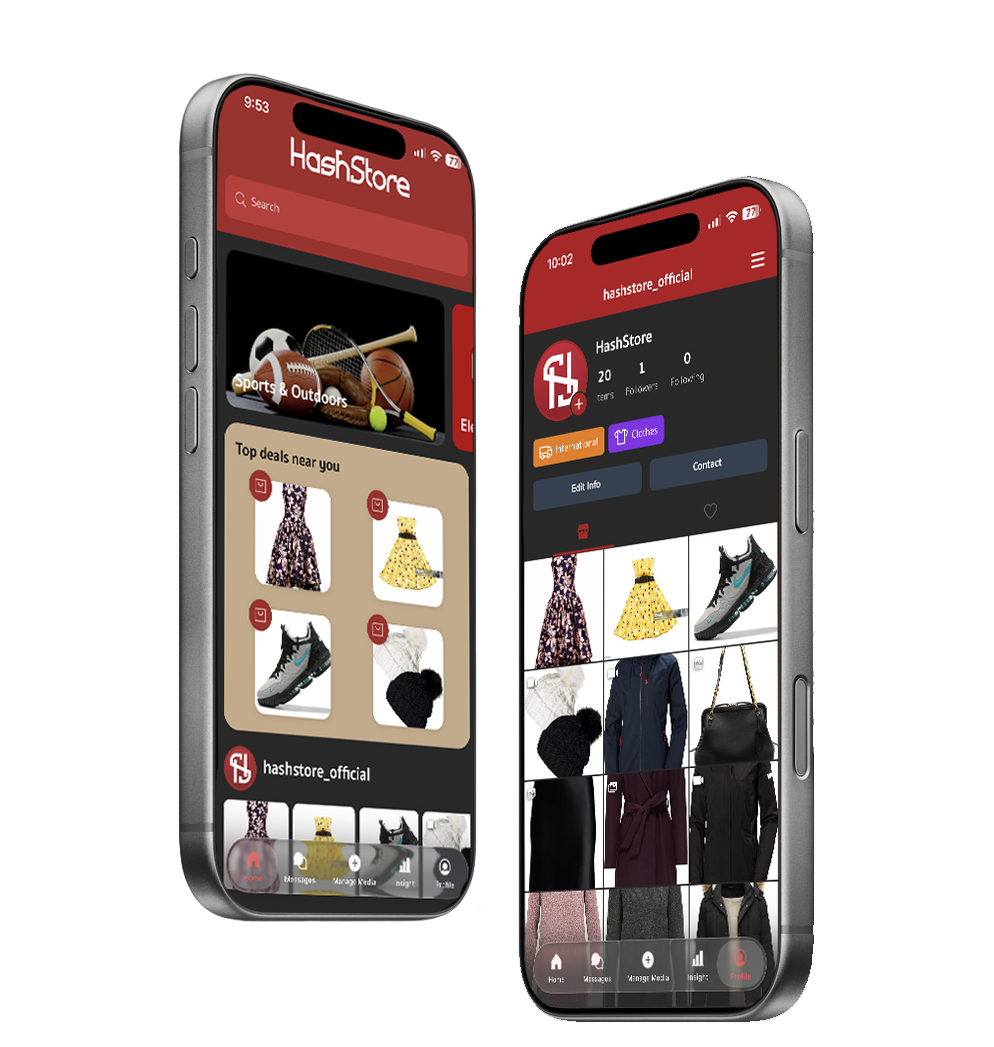 HashStore app preview